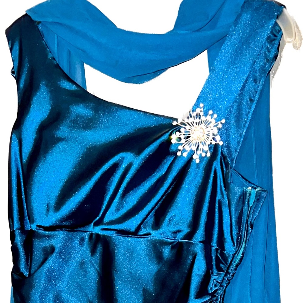 Prom‎ Teal formal dress 👗 in XL